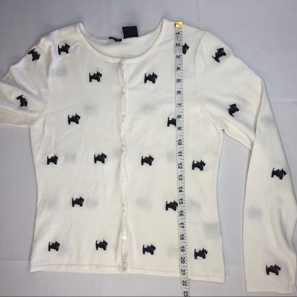 Vintage Etoile Scottie Cardigan Size Small - Picture 6 of 11